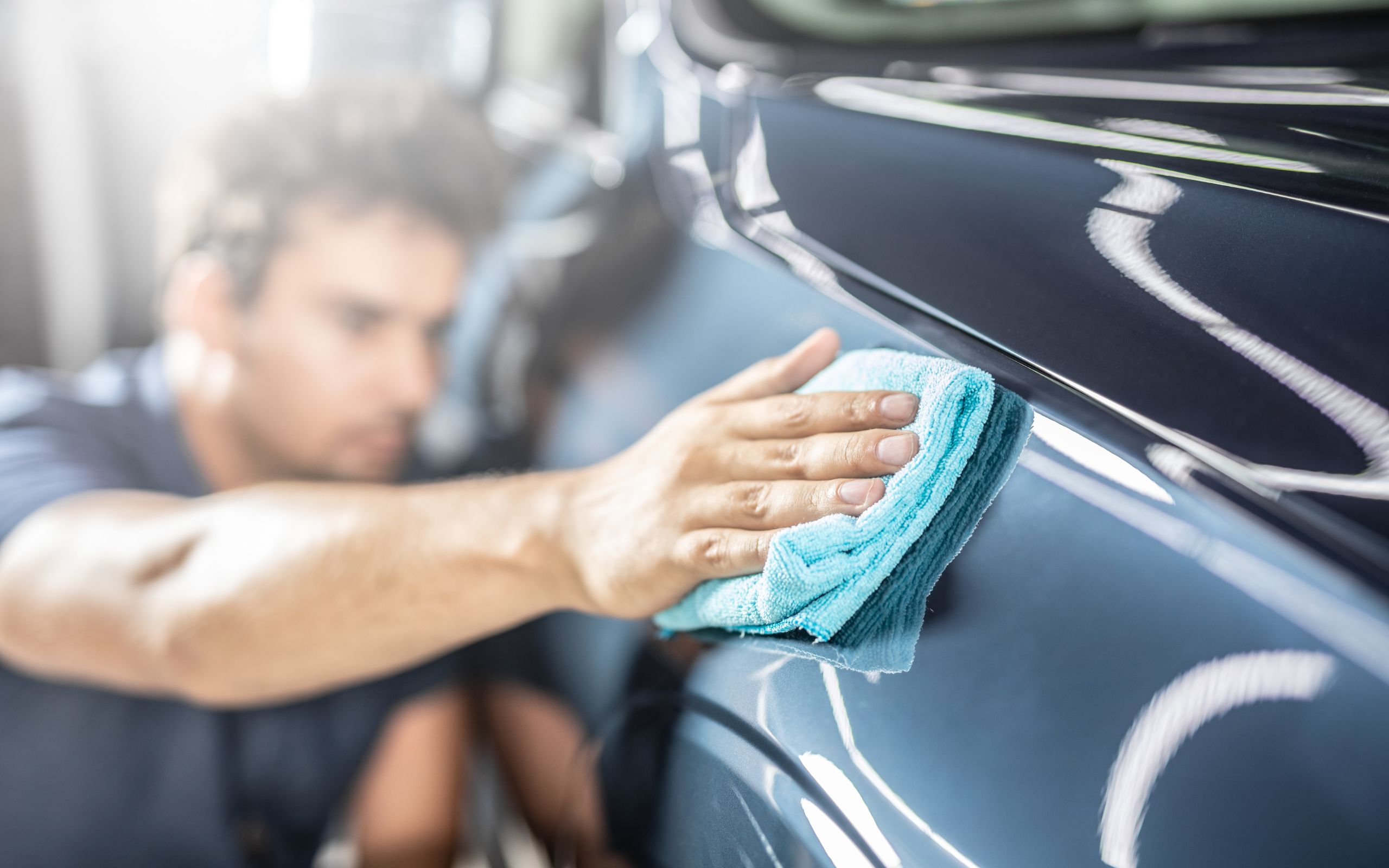Professionally detailed vehicle with a clean, glossy finish